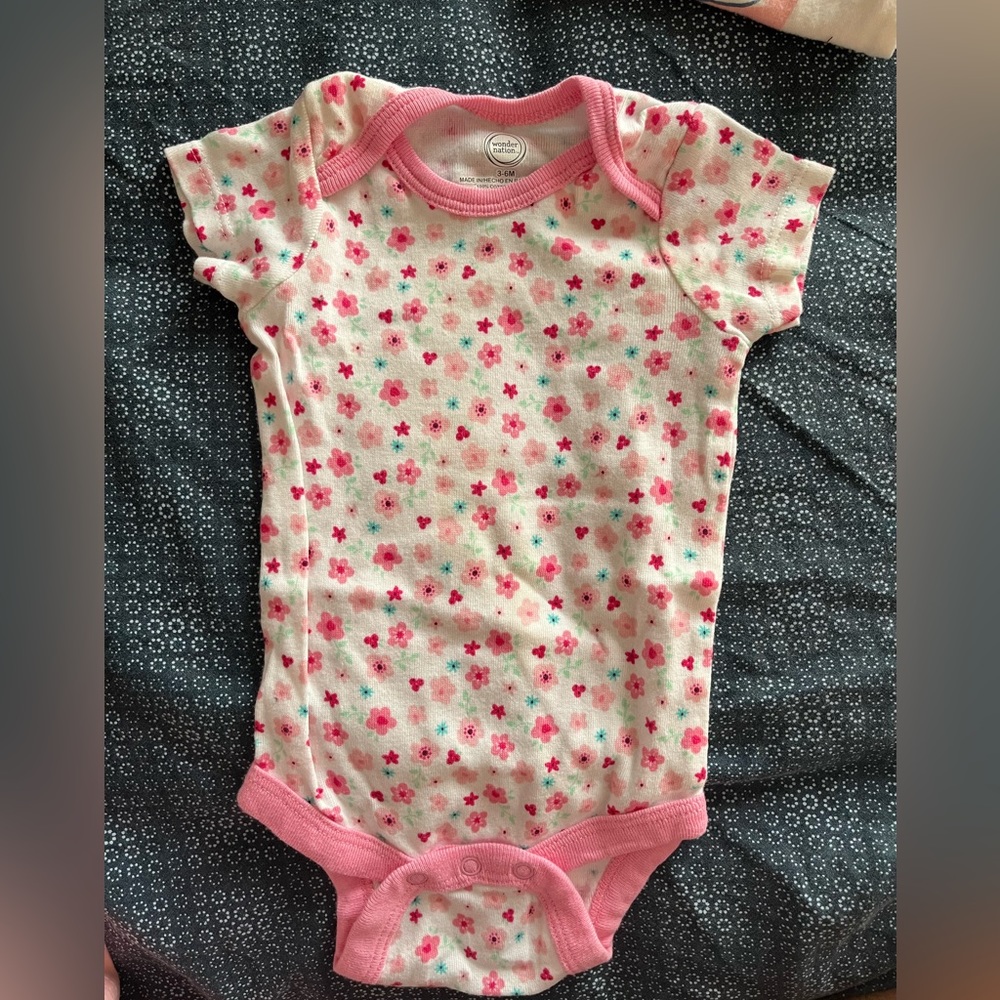Baby Girl Ditsy Onesie